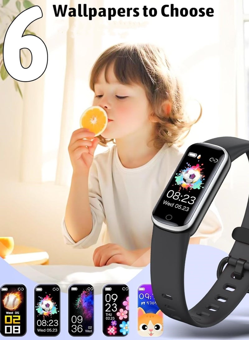 Kids Fitness Tracker,Fitness Watch Waterproof Activity Tracker with HeartRate and Sleep Monitor,Stopwatch,11 Sport Modes,Great Gifts for Girls Boys Kids Age 6-13 Years Olds - Image 3