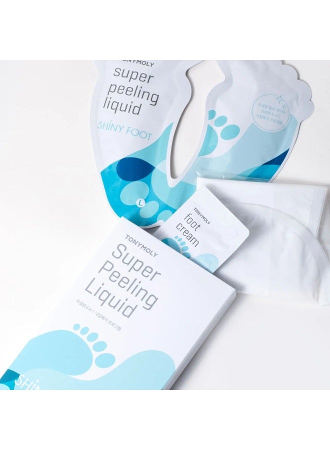 TonyMoly Shiny Foot Super Peeling Liquid Foot Calluses Remover 1pair - Image 4