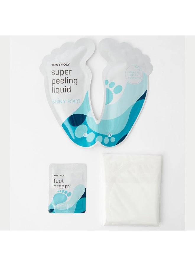 TonyMoly Shiny Foot Super Peeling Liquid Foot Calluses Remover 1pair - Image 2