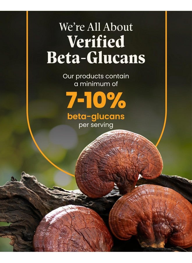 HERB PHARM مزيج فطر ويلنس ذيل الديك الرومي مع ريشي: كبسولات فطر ذيل الديك الرومي وريشي العضوية، مكمل مسحوق الفطر، دعم المناعة والطاقة والحيوية التقليدي، 90 كبسولة نباتية - Image 5