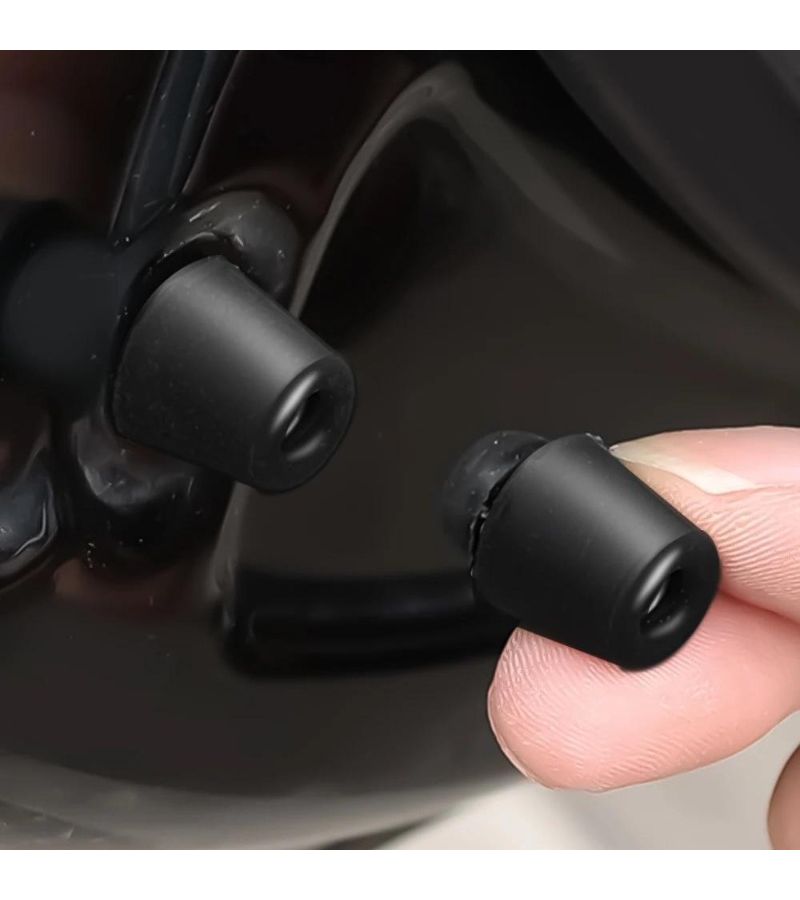 12 Pcs Self Adhesive Black Door Protection Pads Anti Collision Rubber Shock Absorbers Buffer Blocks For Quieter Door Operation And Enhanced Durability - Image 2