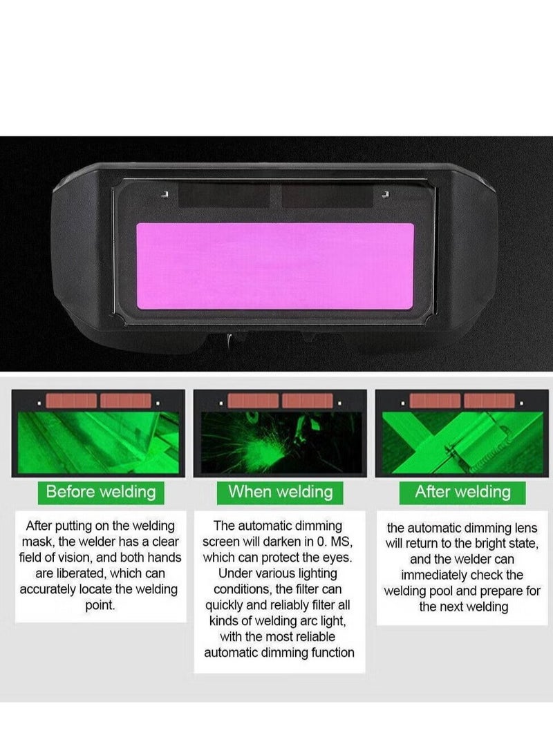 أوشن النظارات الاحترافية للطاقة الشمسية المظلمة لحام السيارات - Image 5