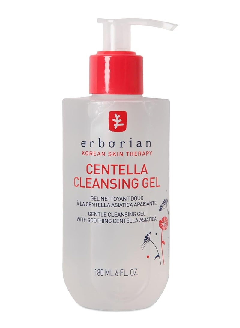 erborian Erborian - Cleansing Gel - Gentle Daily Facial with Soothing Centella Asiatica Extract - Purifying, Detoxifying & Moisturizing Face Cleanser Removes Impurities - Korean Skincare - 6 fl. Oz  - Image 1