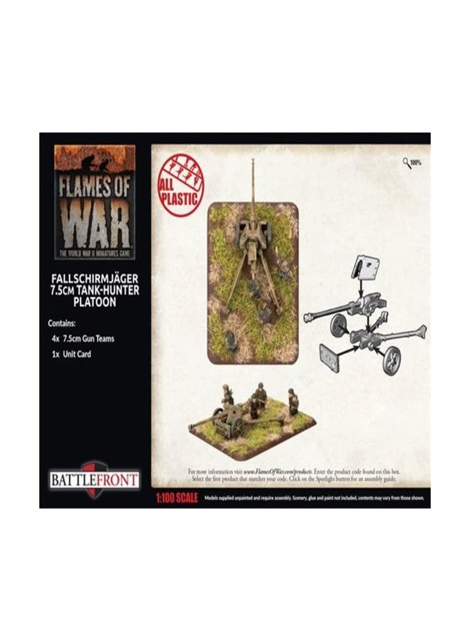 Flames of War: Late War: German: Fallschirmjager 7.5cm Tank-Hunter Platoon (GBX139) - Image 2
