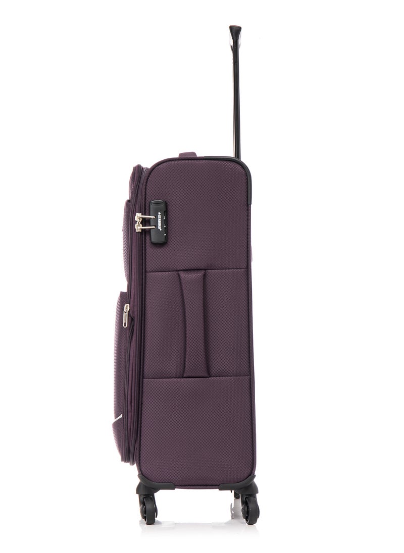Stargold Lightweight Fabric 4 Pieces Luggage Set Trolley Bag With 4 Spinner Wheels  - Image 4