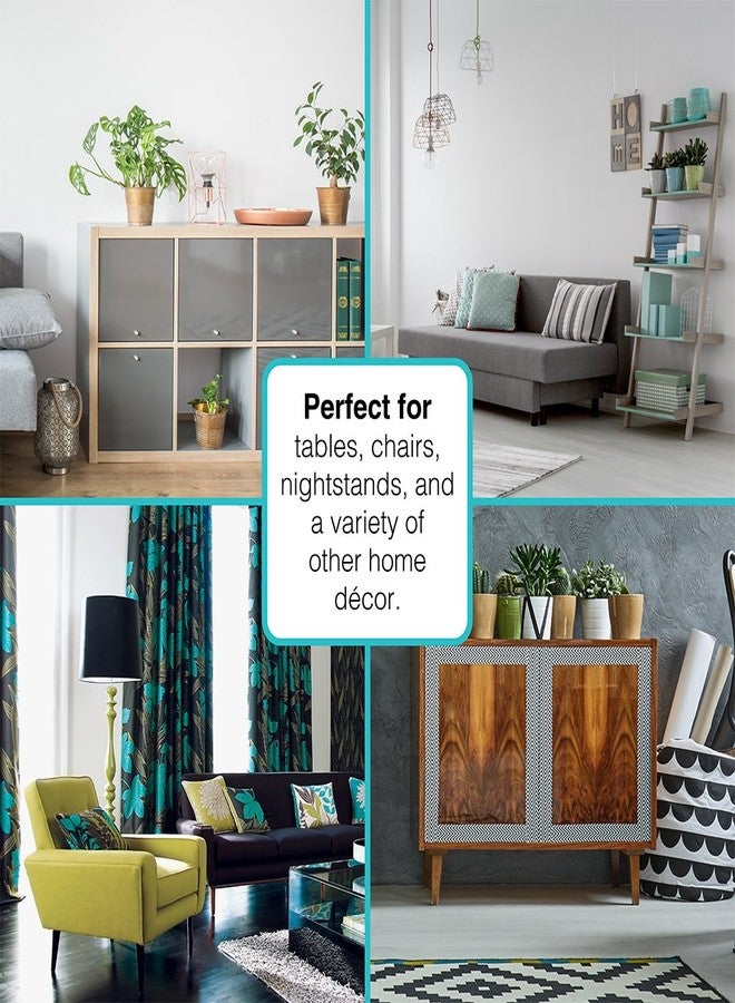 سوفت تاتش ورق لباد لاصق ذاتي للأثاث من سوفت تاتش، مقاس 4.5 × 6 بوصات، مناسب للخشب الصلب، يُقطع بأي شكل، رمادي، عبوة من قطعتين - Image 5