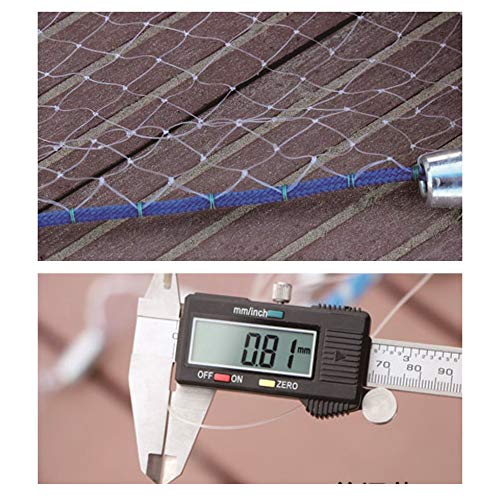 EASY BIG Cast Fishing Net with Aluminum Frame, 0.8 inch Mesh, 7.8-13.8 ft Diameter - Image 5