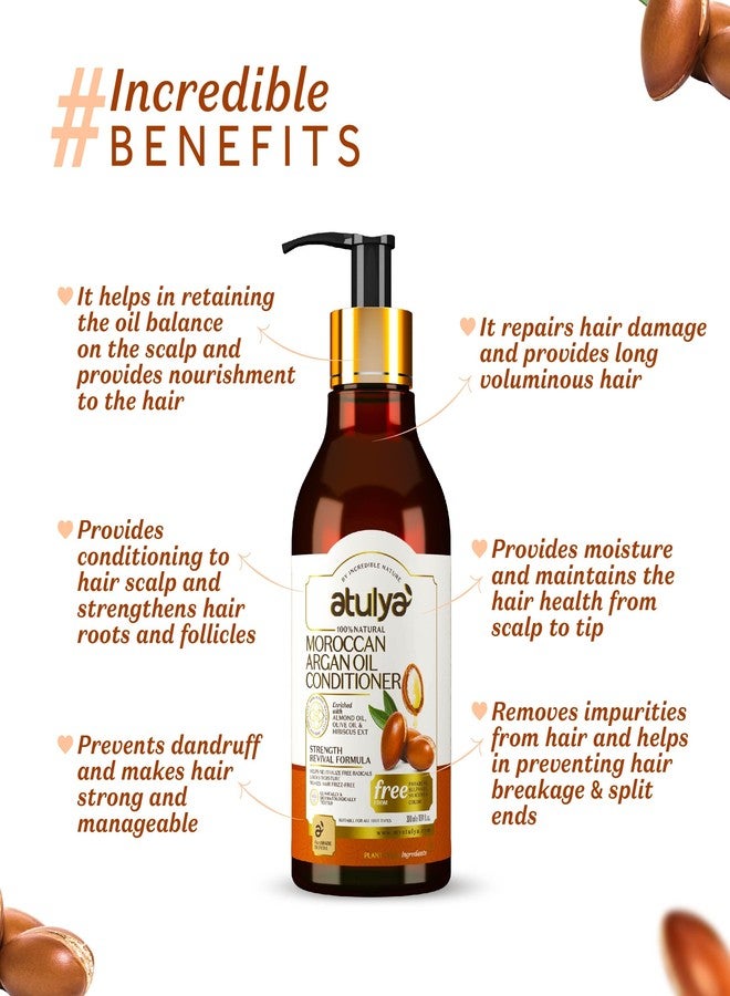 Atulya Moroccan Argan Oil Conditioner| 300 ml - Image 3