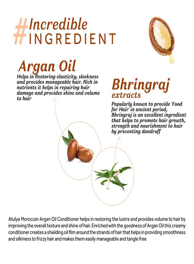 Atulya Moroccan Argan Oil Conditioner| 300 ml - Image 4