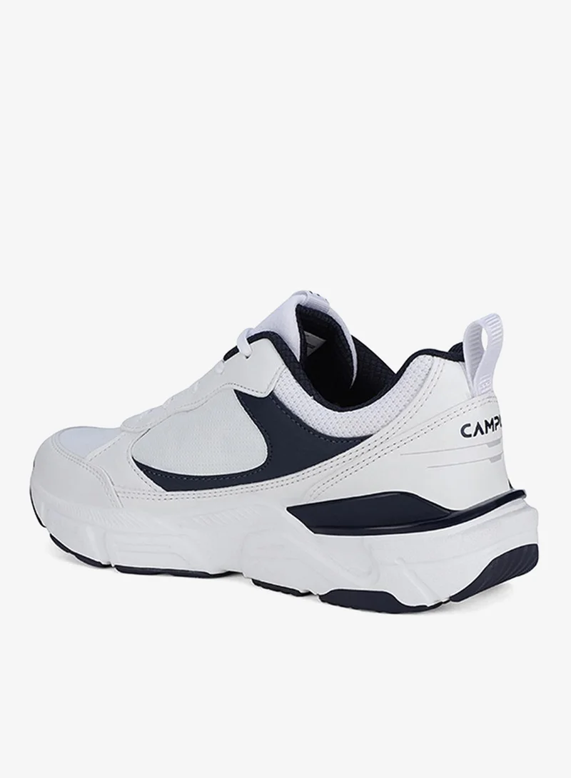 Campus White Men Og-14 Bubble Yoga Max Lace-Up Sneaker-White for Men | Best Price UAE