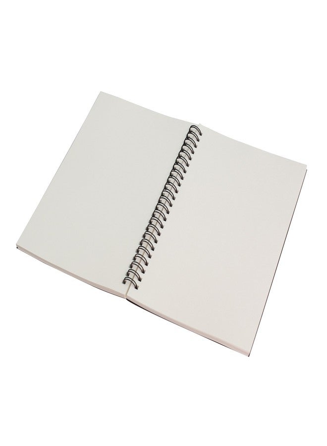 TWONE Set of 3 Soft Cover Spiral Sketch pad Notebooks - 8.25 inches x 5.5 inches - 100 Pages, 50 Sheets - Perfect for Travel - Image 3