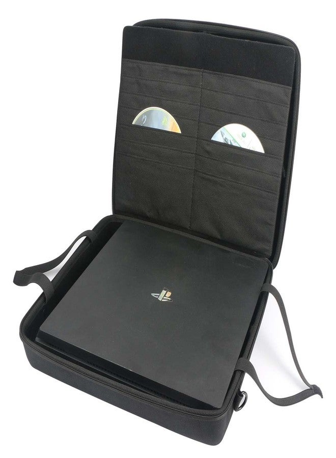 co2CREA Hard Travel Case replacement for Sony Playstation 4 PS4 Pro Console + Dualshock 4 Controller / PS4 Camera/Move Motion - Image 2