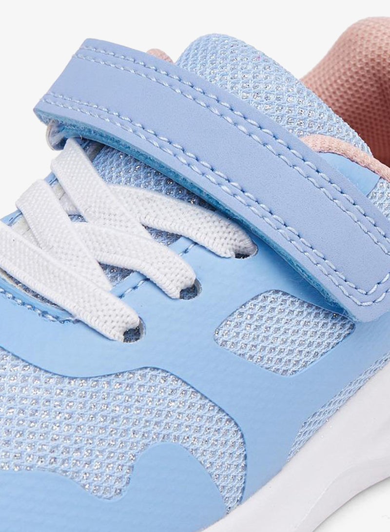 JUNIORS Girls' Hook and Loop Ankle Sneakers - Image 5