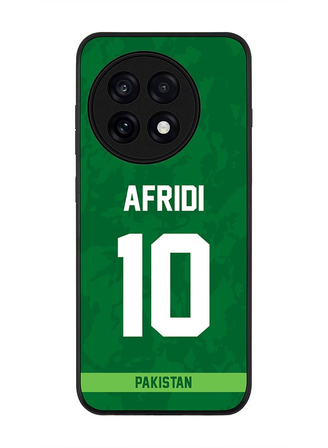 Stylizedd For OnePlus 13R / Ace 5 Pro Case,Slim fit Camera Protection, Shockproof Thin Phone cover  - Pakistan AFRIDI, Jersey No 10