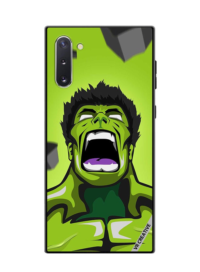 VR CREATIVE Protective Case Cover For Samsung Galaxy Note10 5G Green Hulk Design Multicolour - Image 1