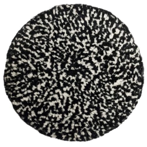 Presta Wool Compounding Pad - Black & White Heavy Cut - Image 1