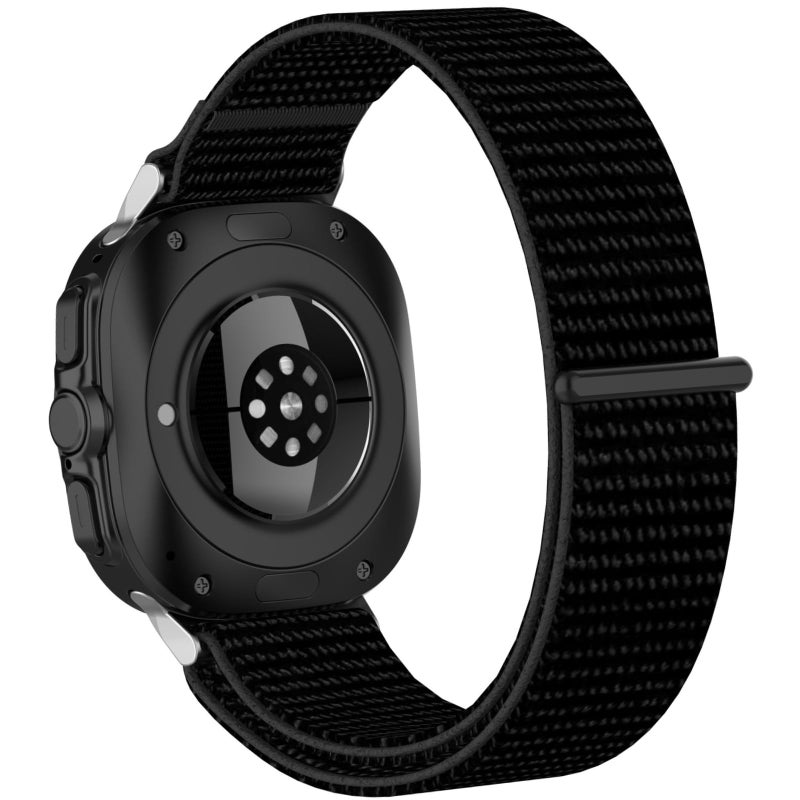 Vurtboly Breathable Nylon Loop Strap Compatible with Samsung Galaxy Watch 7 Ultra 47mm (2024) – Adjustable Sport Replacement Band - Image 2