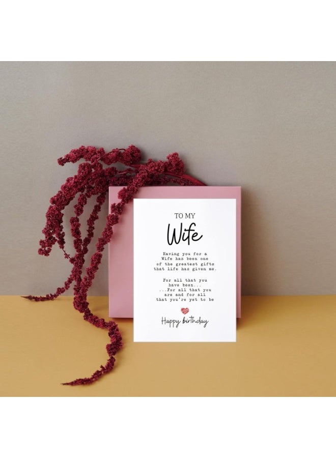 Birthday Greeting Cards for Family Members – Pack of 4 with Envelopes | Heartfelt Messages for Husband, Wife, Son & Daughter – Elegant & Thoughtful Designs - Image 2