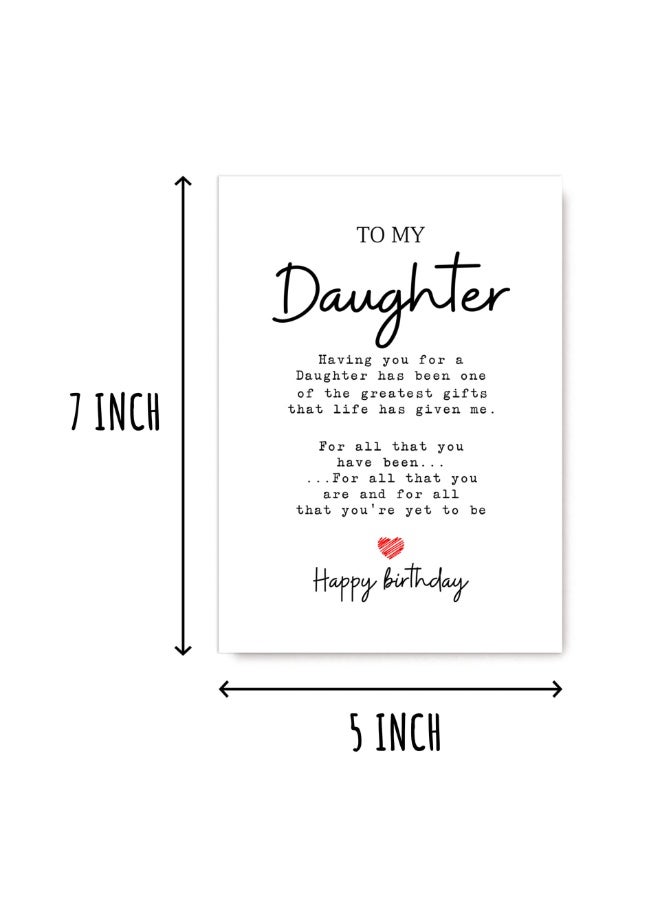 Birthday Greeting Cards for Family Members – Pack of 4 with Envelopes | Heartfelt Messages for Husband, Wife, Son & Daughter – Elegant & Thoughtful Designs - Image 4