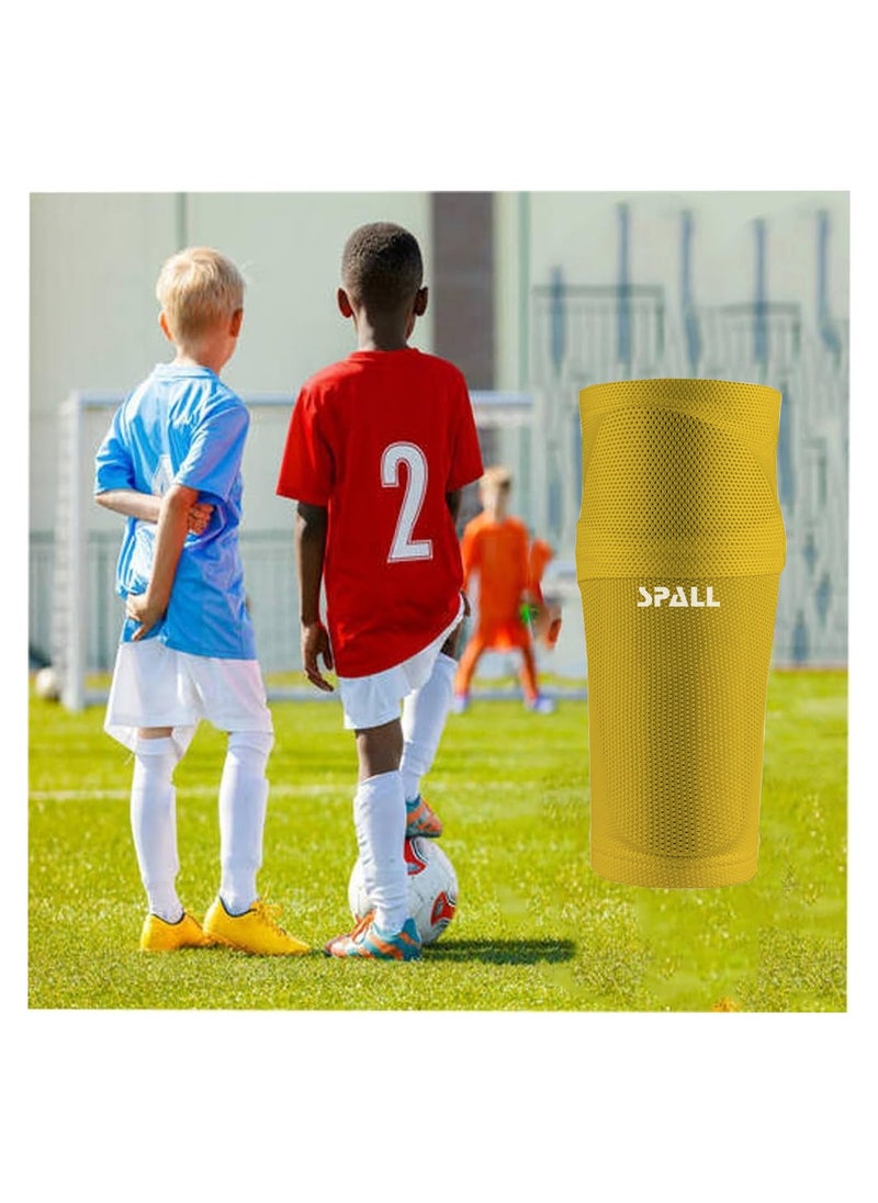 Spall - Soccer Shin Guard Sleeves With Optimized Insert Pocket Shin Pad Compression Sleeves Leg Performance Support For Youth And Adults - Image 1