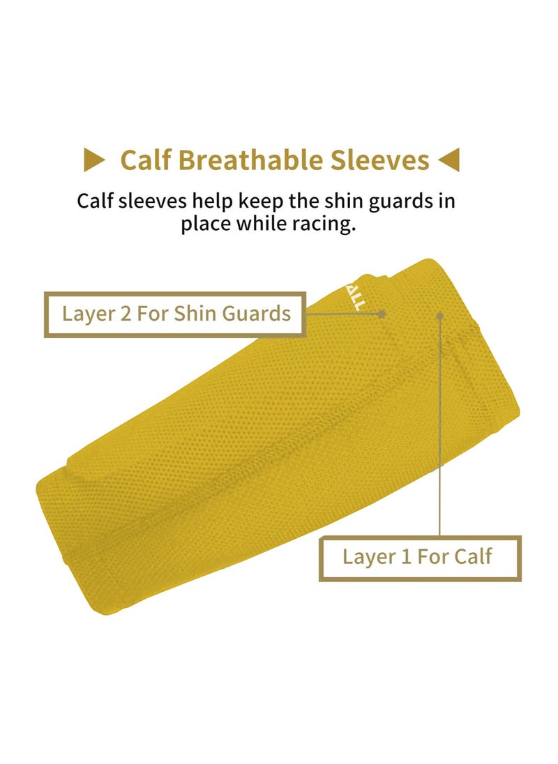 Spall - Soccer Shin Guard Sleeves With Optimized Insert Pocket Shin Pad Compression Sleeves Leg Performance Support For Youth And Adults - Image 1