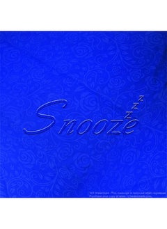 snooze Snooze Jakared microfiber set of 2 pillowcases 50*70 cm - Blue (flowery design)  - Image 5
