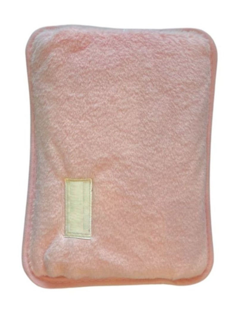 برايم بي جافاودان حقيبة ماء ساخن كهربائية قابلة لإعادة الشحن مع غطاء من الصوف لتخفيف آلام التشنجات والرقبة والكتفين وحقيبة العلاج الساخن وتدفئة اليدين والقدمين - Image 2