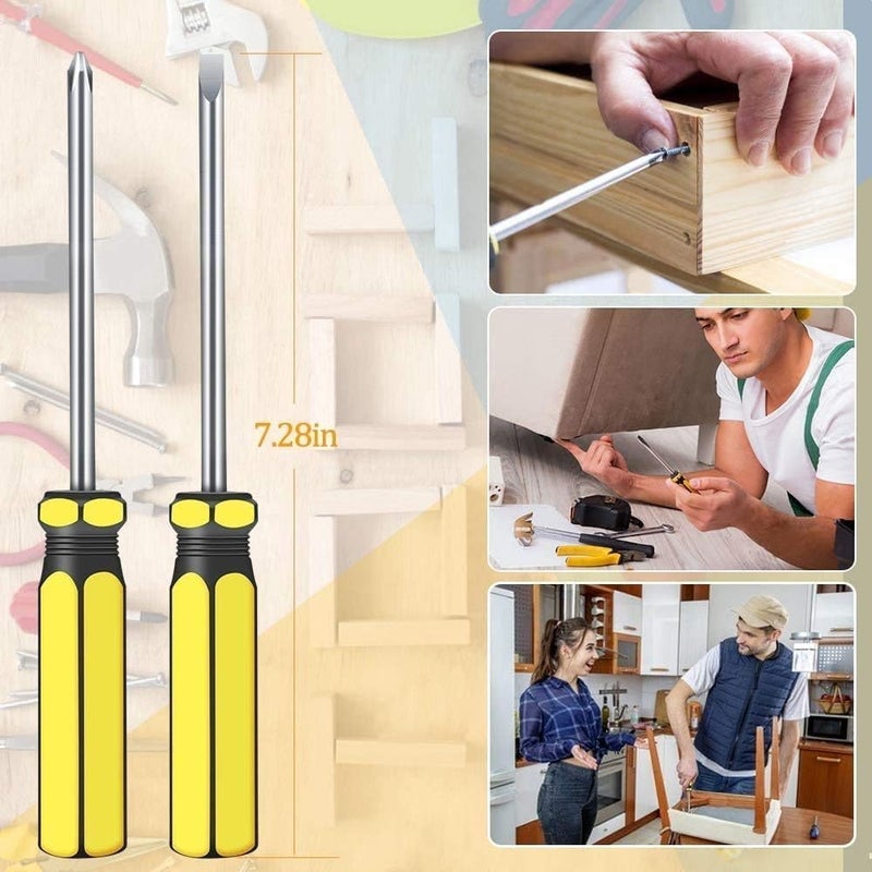 Japak 12 in 1 Electrical Repair Home Hand Tool Kit Set With Screwdriver Hammer Measuring Tape Wrenches Cutter Pliers All Accessories Hardware Tool box Mechanical Garage Tool Storage kit - Image 2