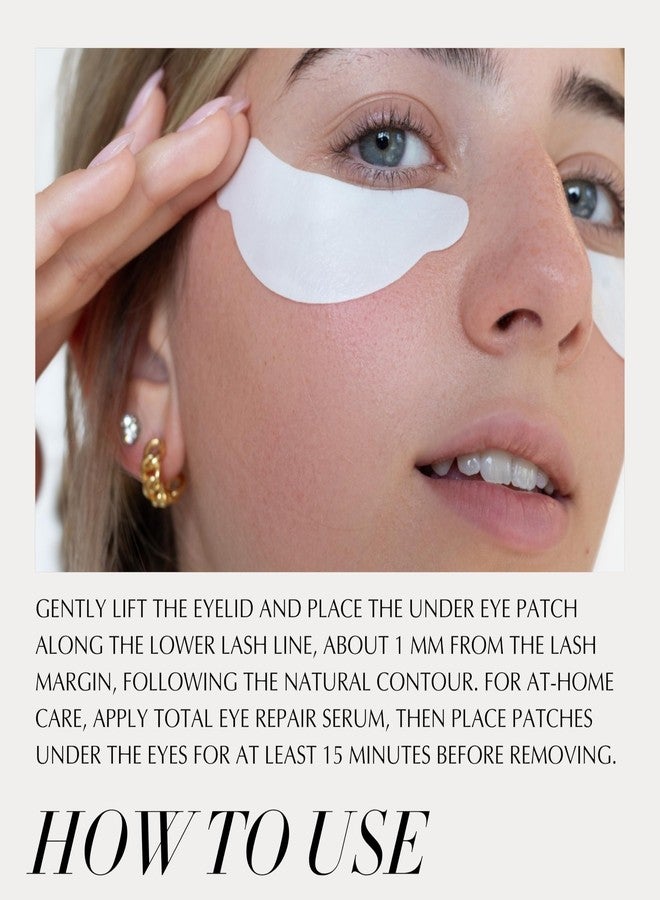 Xtreme Lashes Lint-Free Hydrating Under Eye Gel Patches, 50 Pairs, Collagen Infused Lower Eye Pads for Lash Extension Application, Reduces Puffiness, Hydrates & Brightens Skin - Image 5