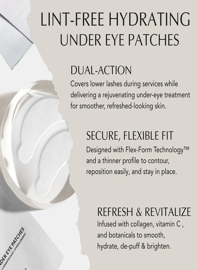 Xtreme Lashes Lint-Free Hydrating Under Eye Gel Patches, 50 Pairs, Collagen Infused Lower Eye Pads for Lash Extension Application, Reduces Puffiness, Hydrates & Brightens Skin - Image 2