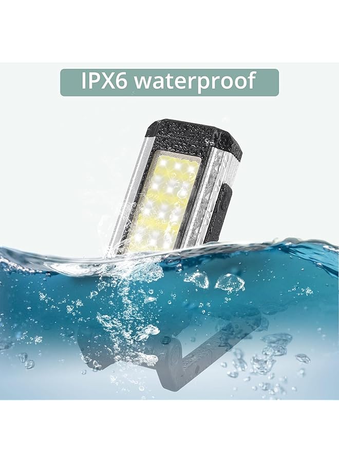 Bluejw Led Work Light Inspection Light Magnetic Torch Work Light Inspection Lamp 7 Modes Portable Flashlight Rotatable Foldable And With Hook Ipx6 Waterproof For Repair Emergency And Camping - Image 5