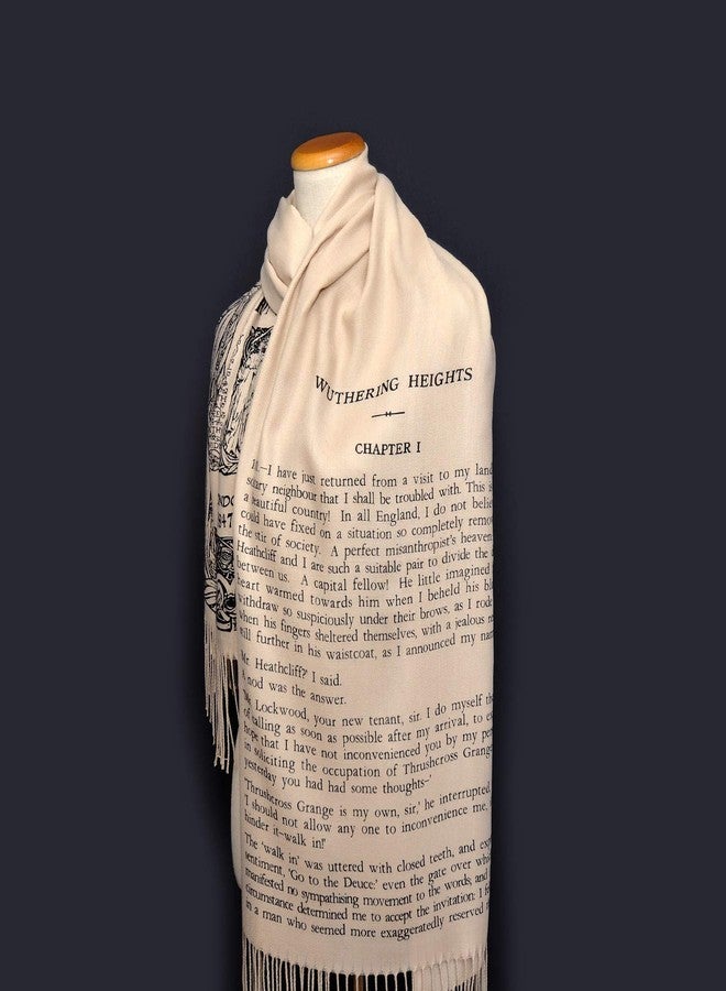 Universal Zone Wuthering Heights by Emily Brontë Scarf Shawl - Image 3