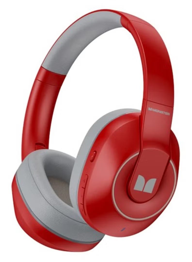 Monster Storm Wireless Headset XKH01 Red