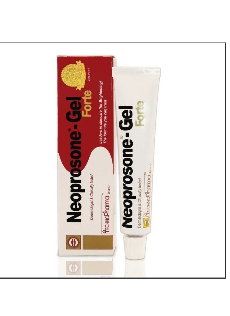 Neoprosone - , Skin Brightening Gel Cream - 1 Fl oz / 30 ml - Dark Spot Gel, Skin Moisturizer, works on Oily, Combination, Sensitive Skin, with Alpha Arbutin, For Face & Body - Image 1