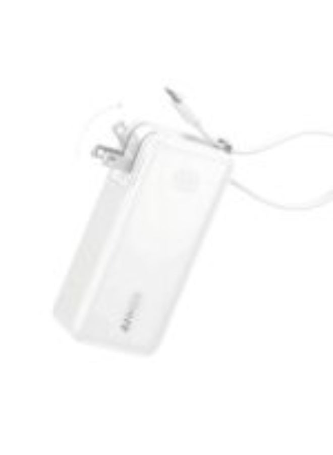 Anker Nano 3-in-1 Portable iPhone Charger, 10,000mAh Power Bank with Built-in USB-C Cable and Foldable Wall Plug, 30W Max Battery Pack, Travel Essentials for iPhone 17/16/15 Series, Galaxy, MacBook - Image 2