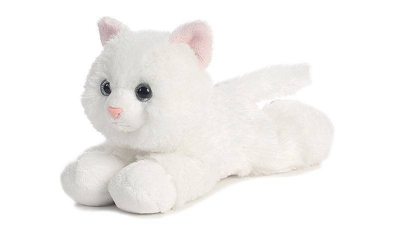 Aurora 31265,31713 Bundle of 2 7.5" Floppy Beanbag Cat Stuffed Animals-Lily & Sugar, Multicolor - Image 3