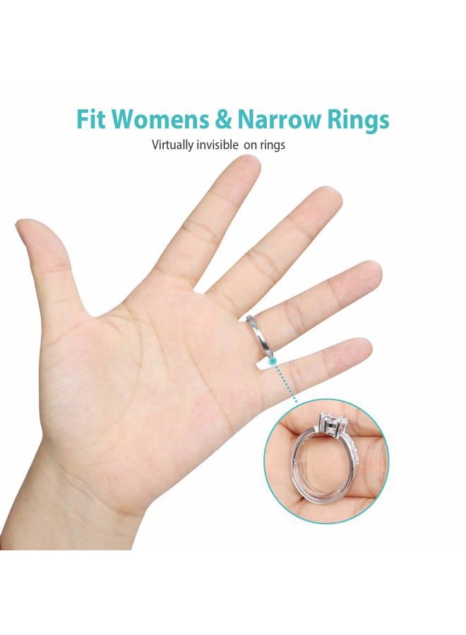 Feramox Invisible Ring Size Adjuster Set, 8pcs Transparent TPU Silicone, Classic Ring Adjuster, Jewelry Accessory - Image 5