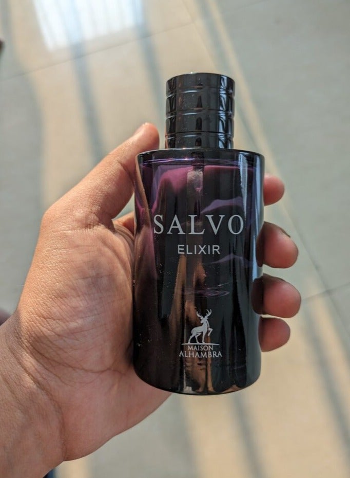 MAISON ALHAMBRA Salvo Elixir Eau De Parfum for Men - 60ml (Inspired by Dior Sauvage Elixir )‏ - Image 4