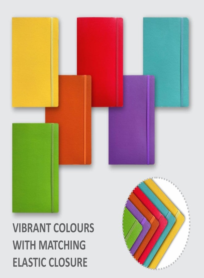 Anupam Hue Journal Ruled A5 Notebook 192 Pages 80Gsm Matte Finish Flexible PVC Cover Journal for Unisex, Daily Journal Notebook for Engineering, Notes Taking & Writing in School and Office (Green) - Image 3