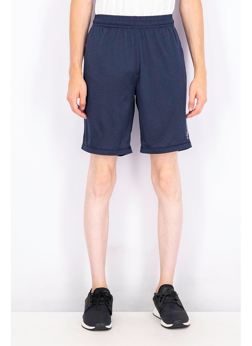 HEAD Men Sportswear Fit Drawstring Vault Shorts, Navy Heather  - Image 1