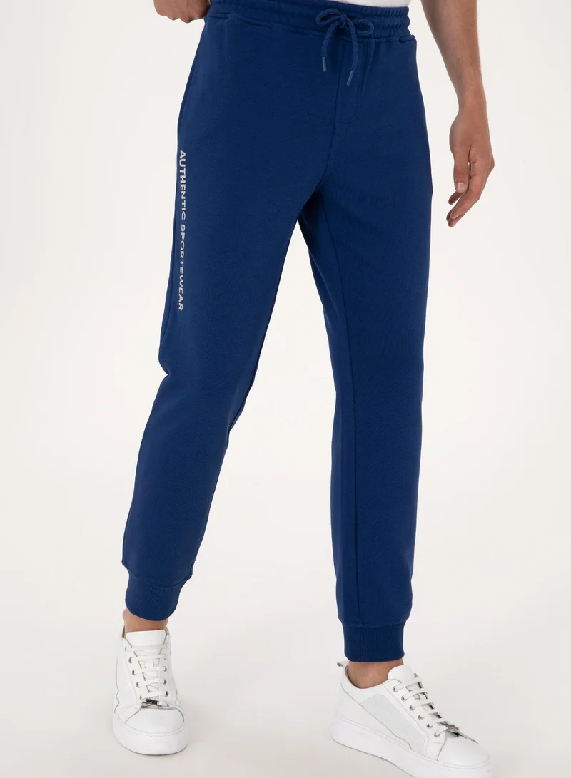 U.S. Polo Assn. Men's Regular Fit Jogger Sweatpants with Ribbed Cuffs