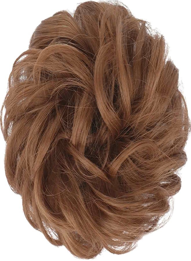 FESHFEN Synthetic Hair Bun Extensions Messy Hair Scrunchies Hair Pieces for Women Hair Donut Updo Ponytail - Image 2
