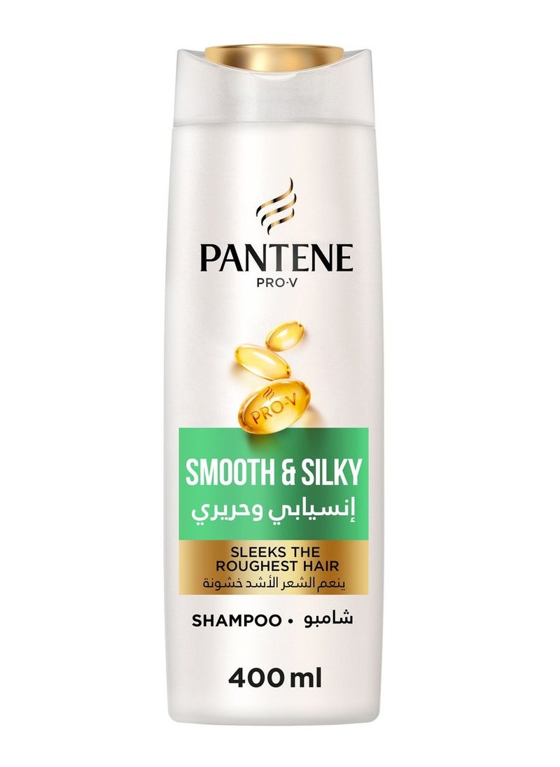 Pantene - Smooth & Silky Shampoo 400 ml - Image 1
