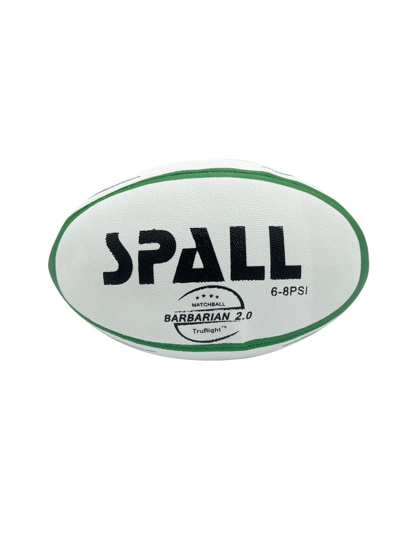 Spall Rugby Ball For Youth And Adult Player Sports Outdoor Professional Synthetic Rubber Grade Super Grip Heavy Duty And Durable Hand Stitched Football Standard Training Official Balls - Image 1