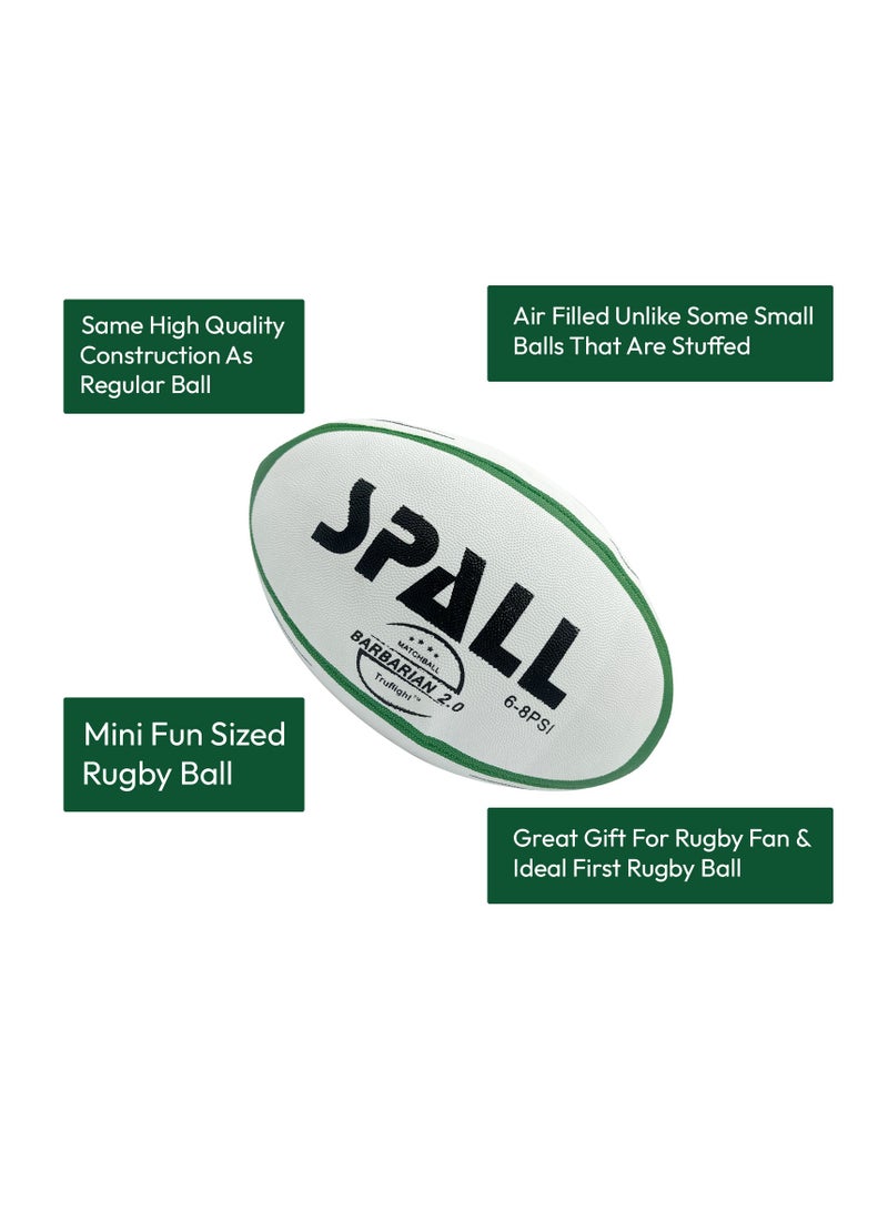 Spall Rugby Ball For Youth And Adult Player Sports Outdoor Professional Synthetic Rubber Grade Super Grip Heavy Duty And Durable Hand Stitched Football Standard Training Official Balls - Image 4