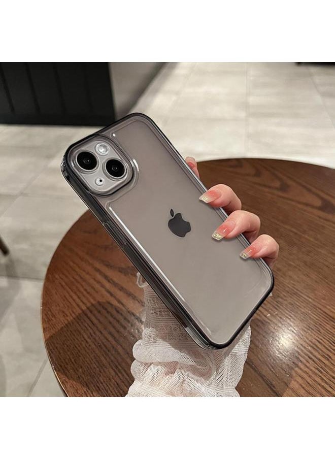 Generic - Space Shell Material Transparent For Apple Mobile Phone Case For Iphone16 Set Simple A Generation Of Hair-Color:Transparent Space Shell (bare Shell Without Packaging)-Applicable Models:For Iphone 14pro - Image 1