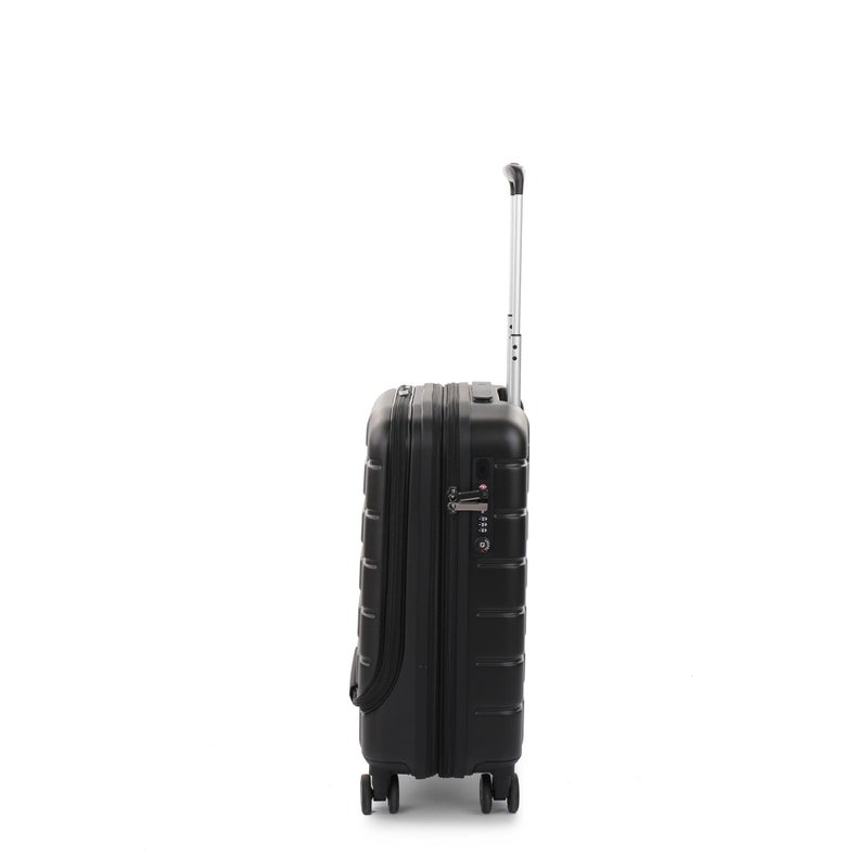 Roncato ABS+PC Carry-On Luggage Trolley 413889 Hard Shell Cabin Suitcase with TSA Lock, USB Port & 4 Double Spinner Wheels - Image 3
