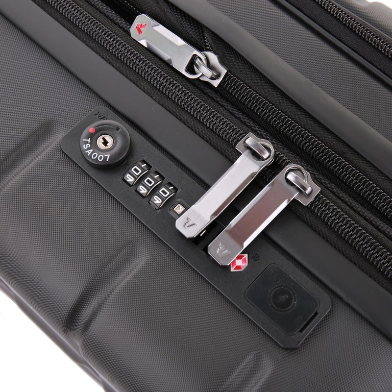 Roncato ABS+PC Carry-On Luggage Trolley 413889 Hard Shell Cabin Suitcase with TSA Lock, USB Port & 4 Double Spinner Wheels - Image 4