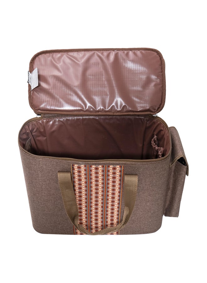 DPT كرسي تخييم قابل للطي، كرسي رحلات، رمادي - Image 5