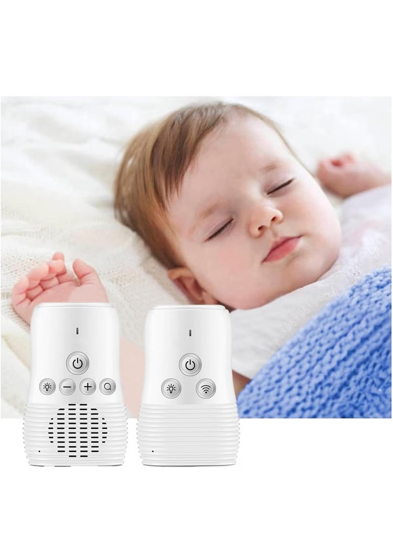 Audio Baby Monitor with Two-Way Intercom, Noise Detection, Night Light & Long Battery Life - Image 1